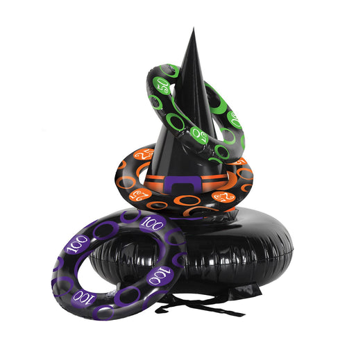 Beistle Inflatable Witch Hat Ring Toss - Halloween | Party Supply | Decoration