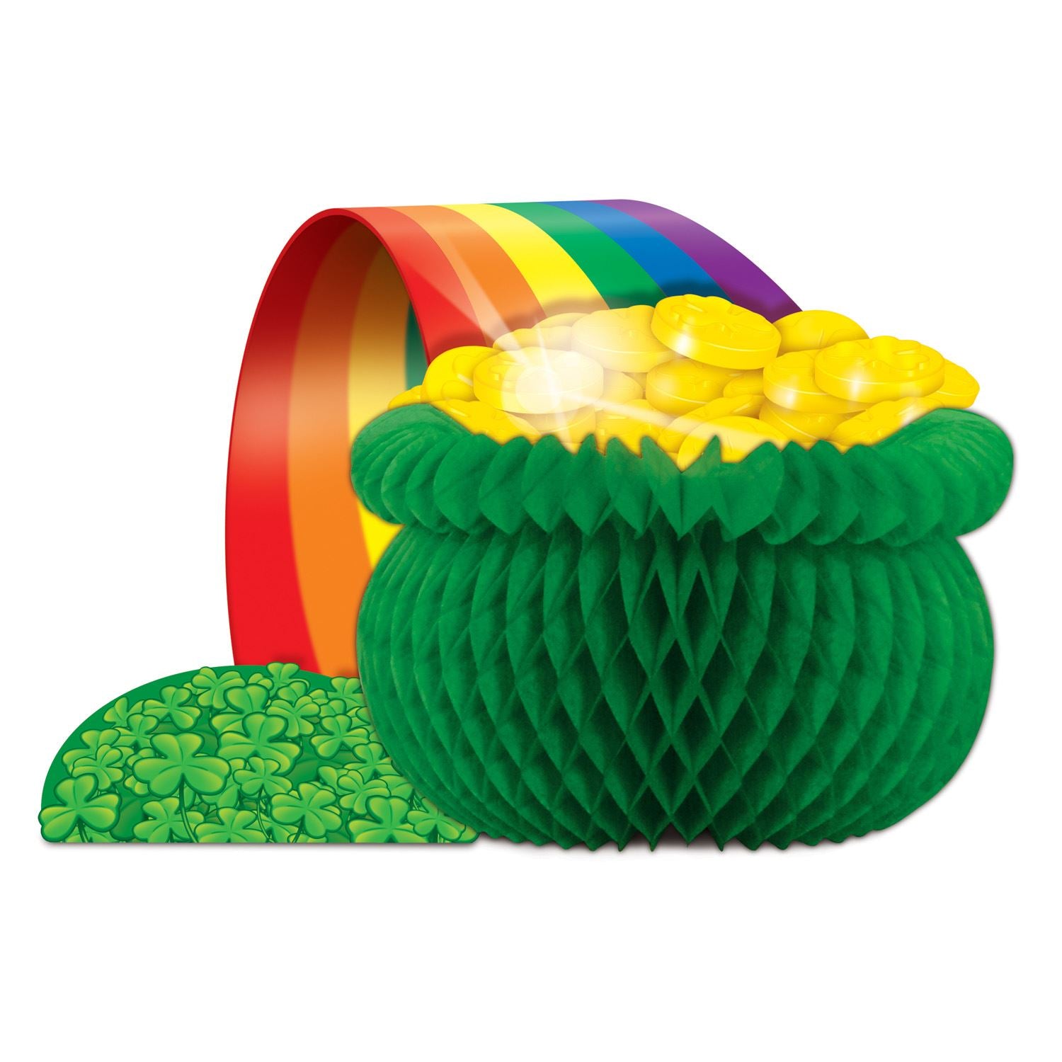 Beistle Pot-O-Gold Centerpiece - St. Patricks | Party Supply | Decoration
