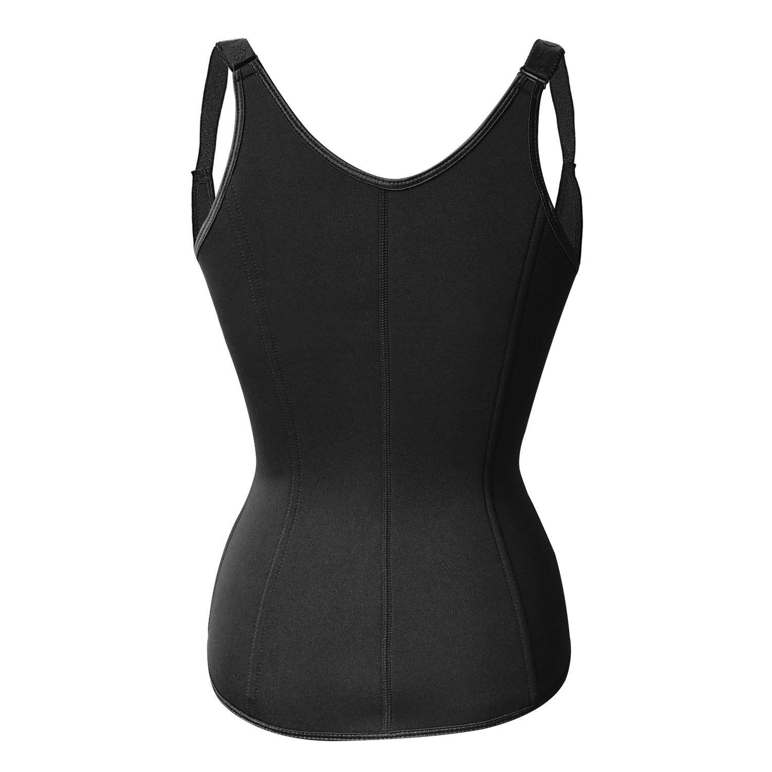 Zippered Waist Trainer Corset Waist Tummy Control Body Shaper Cincher Back 1770