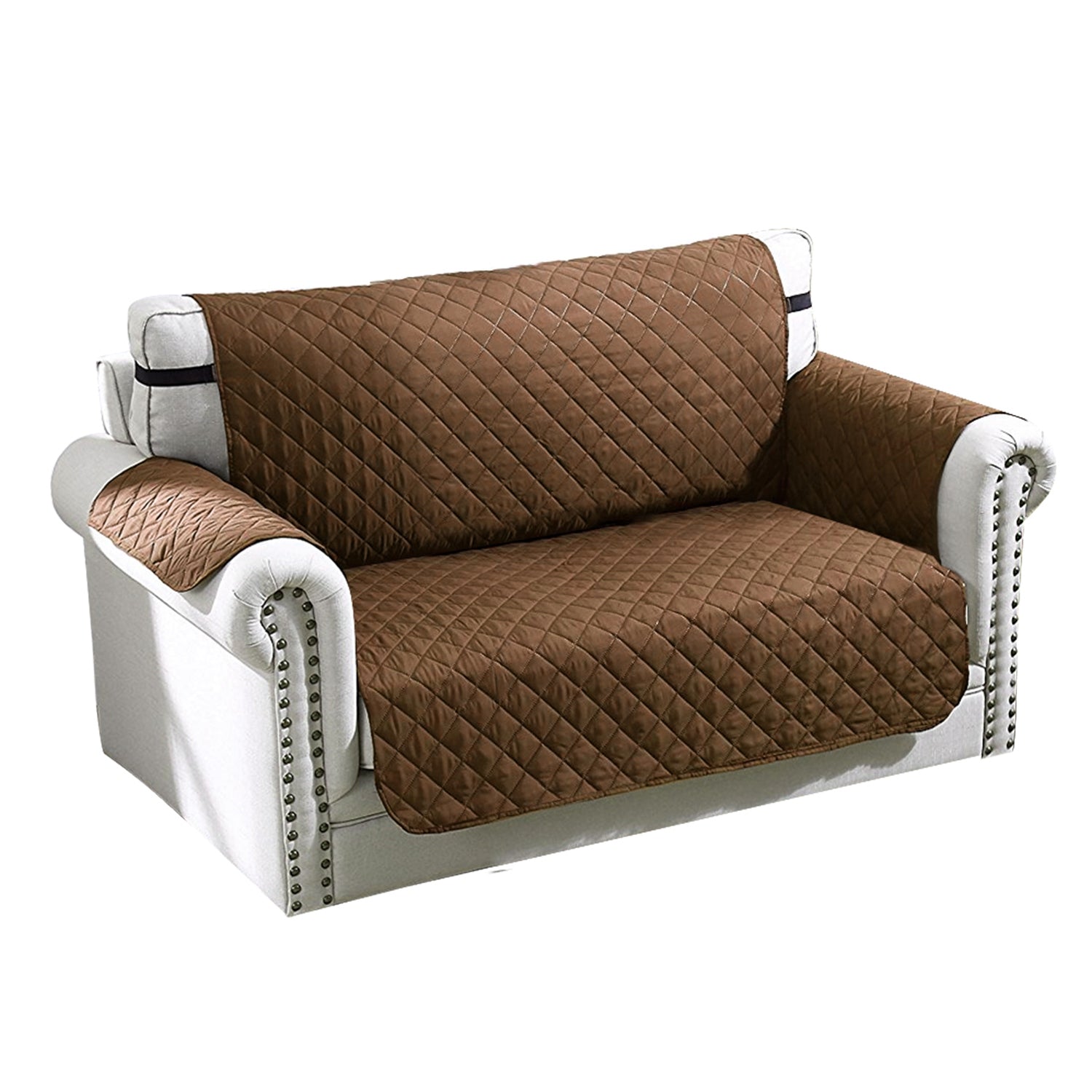 Reversible Sofa Cover Chair Loveseat Couch Slipcover Microfiber Cushion 3403