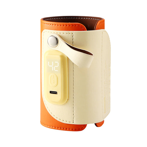 Portable Baby Milk Warmer 5 Temperature Adjustable Handhold Bottle Warmer with