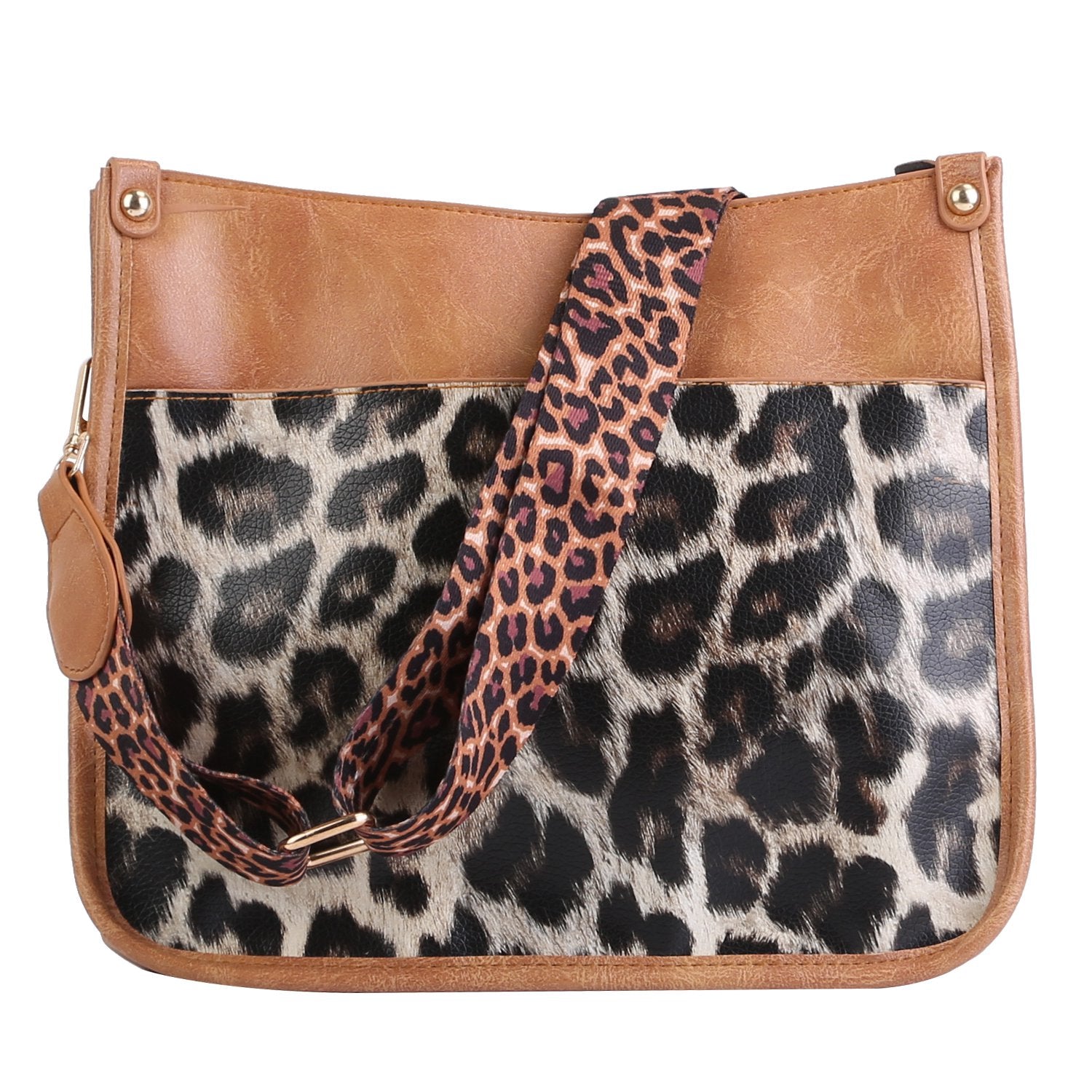 Women Fashion Leather Crossbody Bag Shoulder Bag Casual Handbag with Flexible