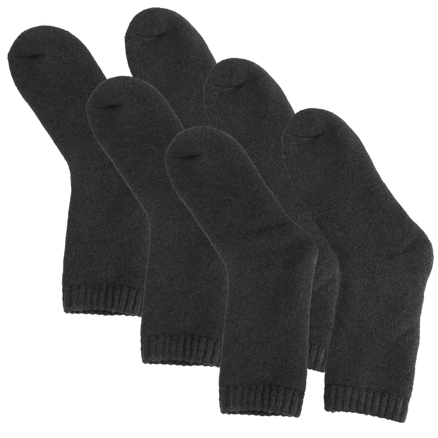 3 Pairs Men Warm Wool Socks Soft Cozy Winter Thermal Socks For Men Thick