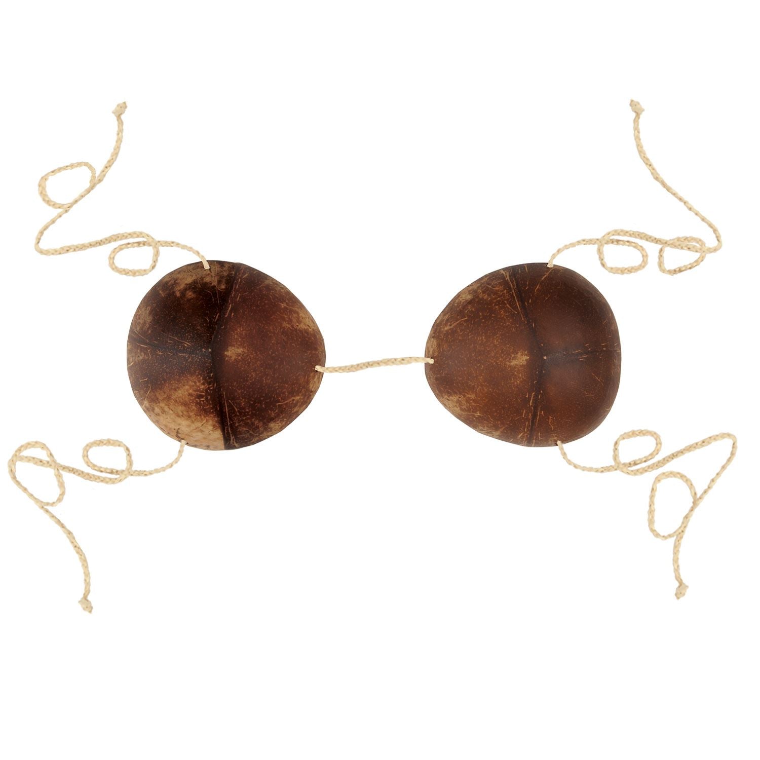Beistle Coconut Bikini Top - Party Supply Decoration for Luau