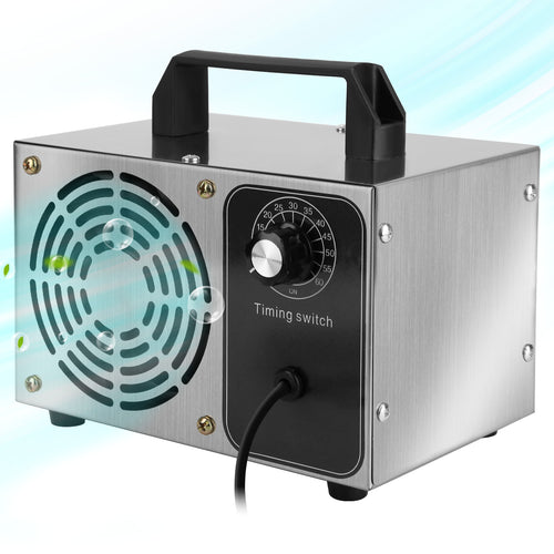 110W 50000mg/h Ozone Generator Odor Eliminator Ionizer Air Purifier with 60Mins