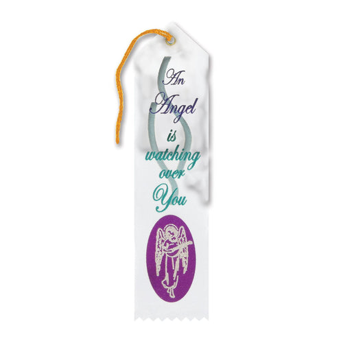 Beistle An Angel Is Watching Over You Ribbon - Religious | Party Supply