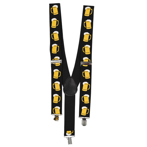 Beistle Beer Mug Suspenders - Oktoberfest | Party Supply | Decoration