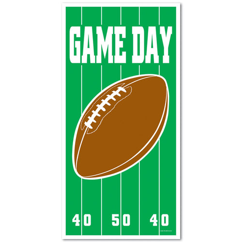 Beistle Game Day Football Door Cover | Party Supply | Decoration