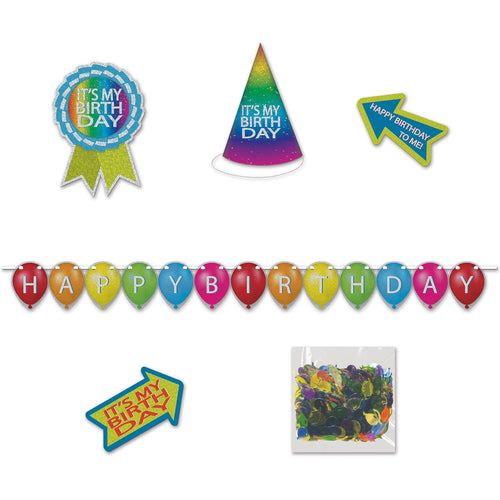 Beistle Birthday Desktop Party Pack Kit | Party Supply | Decoration