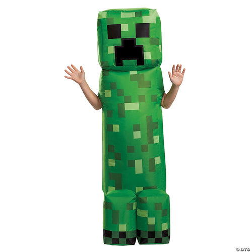 Kids Minecraft Creeper Inflatable | Halloween Decoration