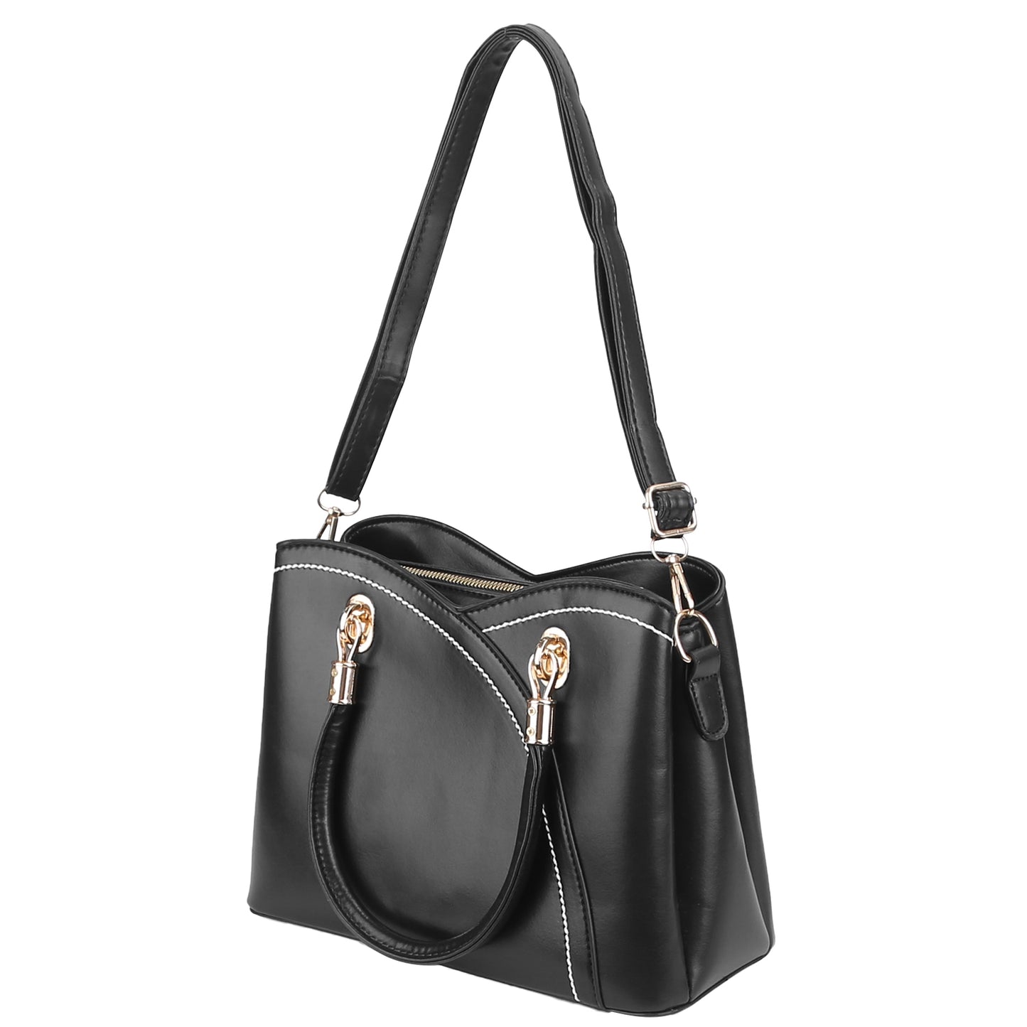 Women Handbags Chic Tote Bags for Ladies Medium-sized Leather Satchel Crossbody