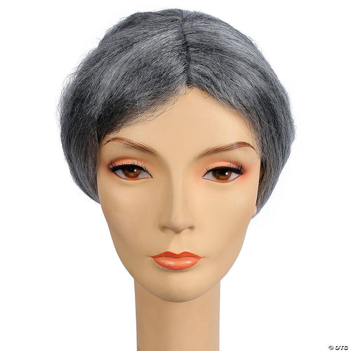 Womens Bargain Elderly Wig | Almond