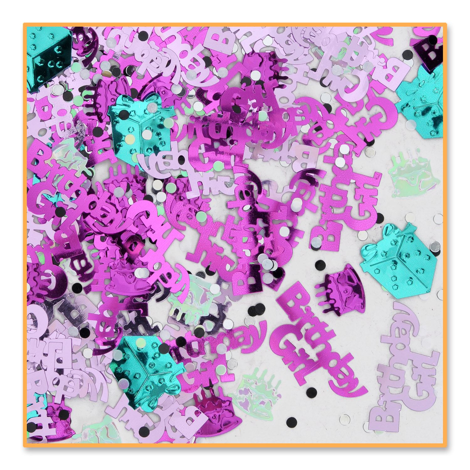 Beistle Birthday Girl Confetti | Party Supply | Decoration