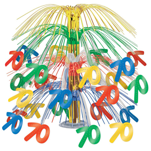 Beistle 70 Cascade Centerpiece - Birthday-Age Specific | Party Supply