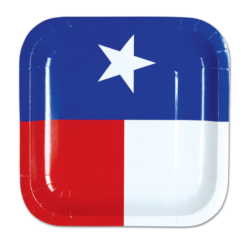 Beistle Texas Plates - Western | Party Supply | Decoration