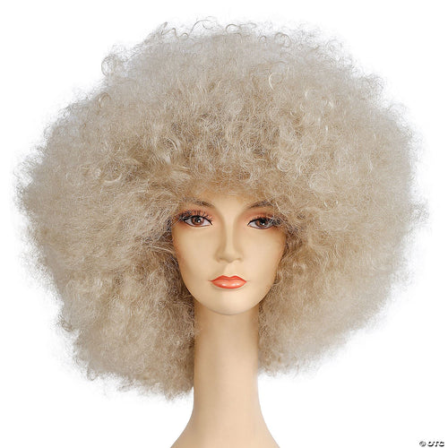 Adults Super Deluxe Afro Wig | Champagne Blonde