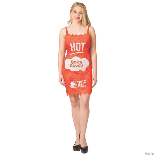Womens Taco Bell Hot Sauce Costume - Medium/Large
