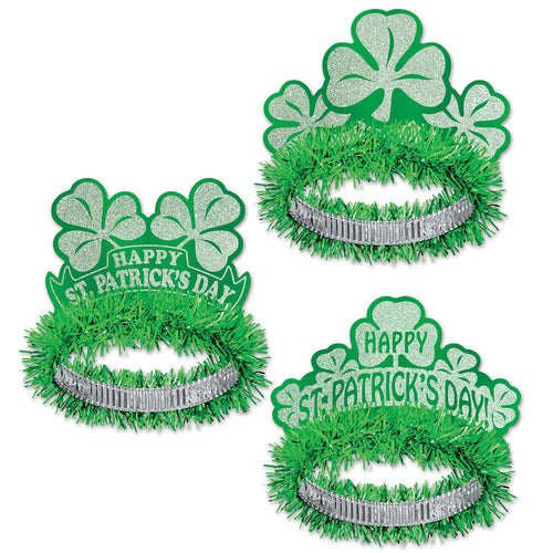 St Patrick Regal Tiaras Bulk Pack of 50