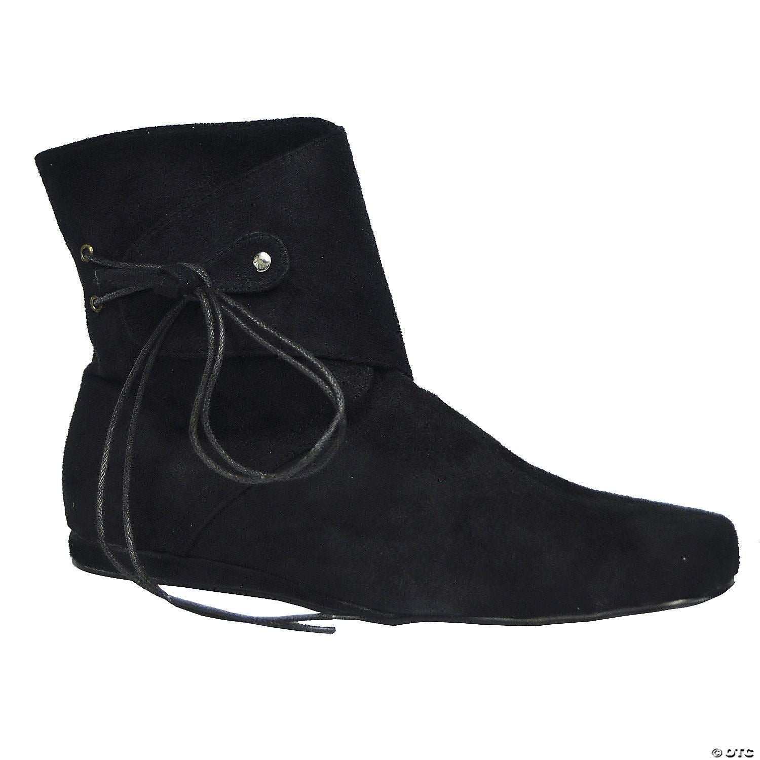 Mens Black Short Renaissance Boots - Size 12-13