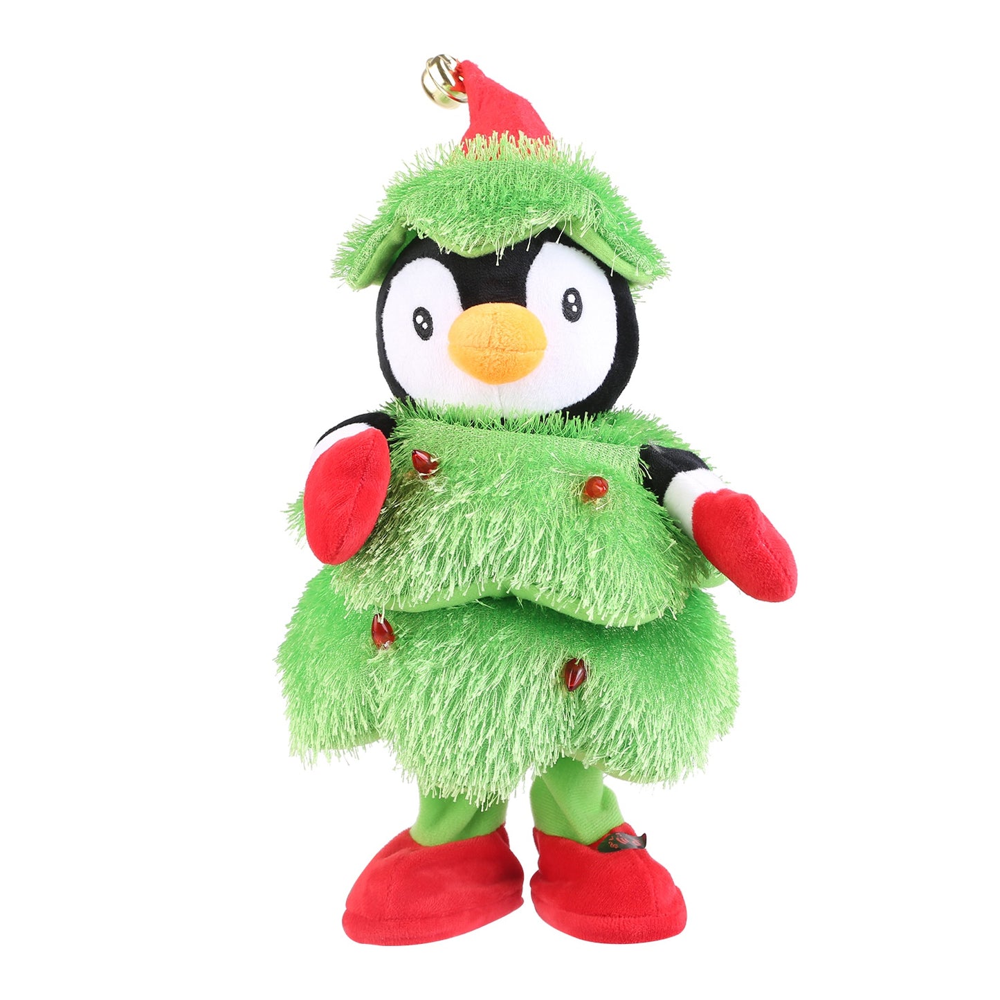 Electric Dancing Singing Plush Toy Twisting Penguin Toy Talking Interactive