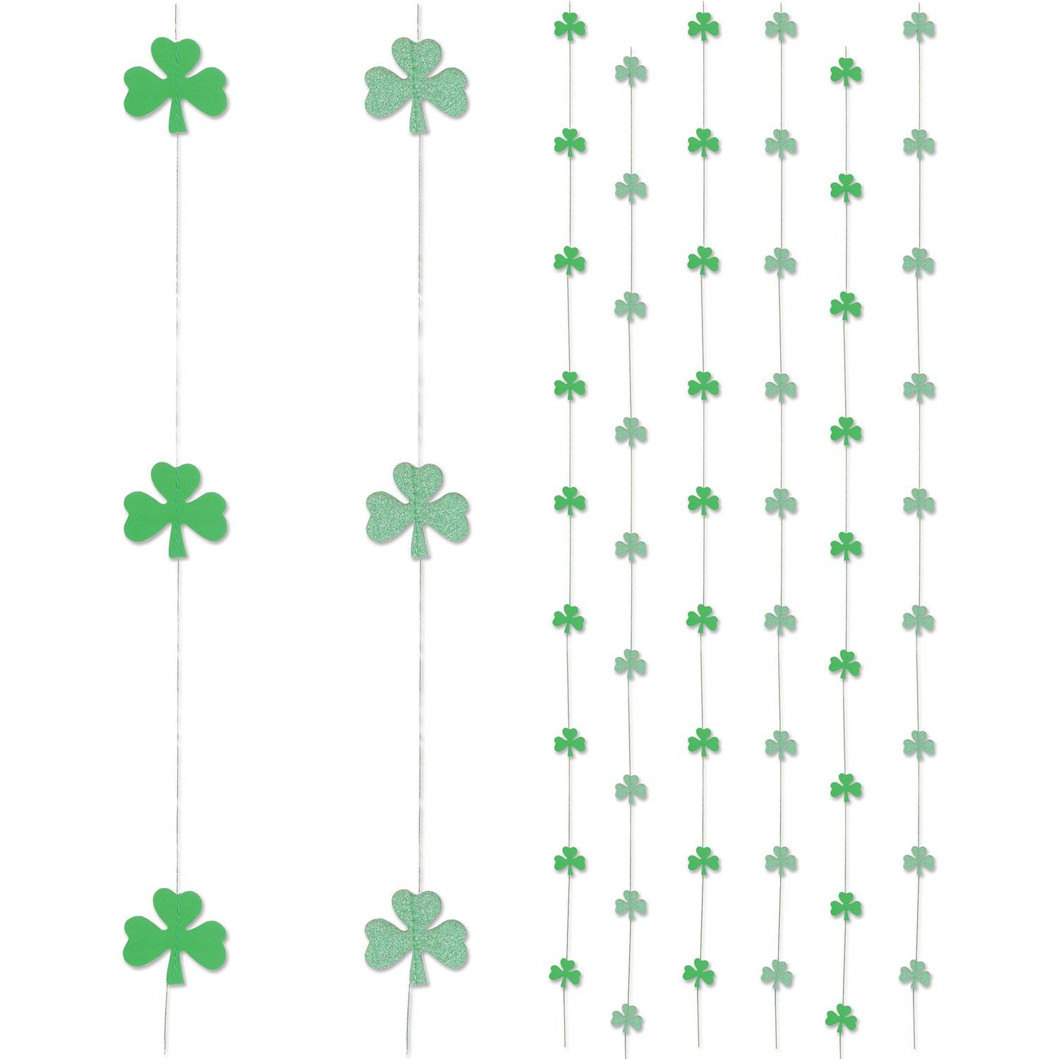 Beistle Shamrock Stringers - St. Patricks | Party Supply | Decoration