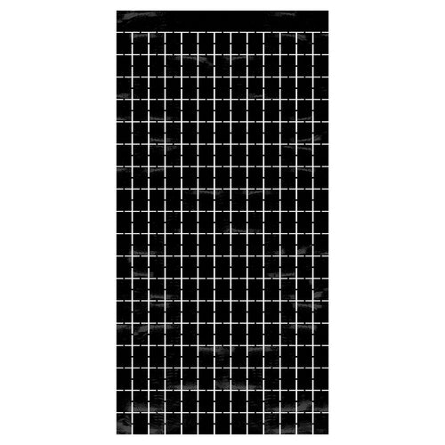 Beistle Metallic Square Curtain - General Occasion | Party Supply | Decoration