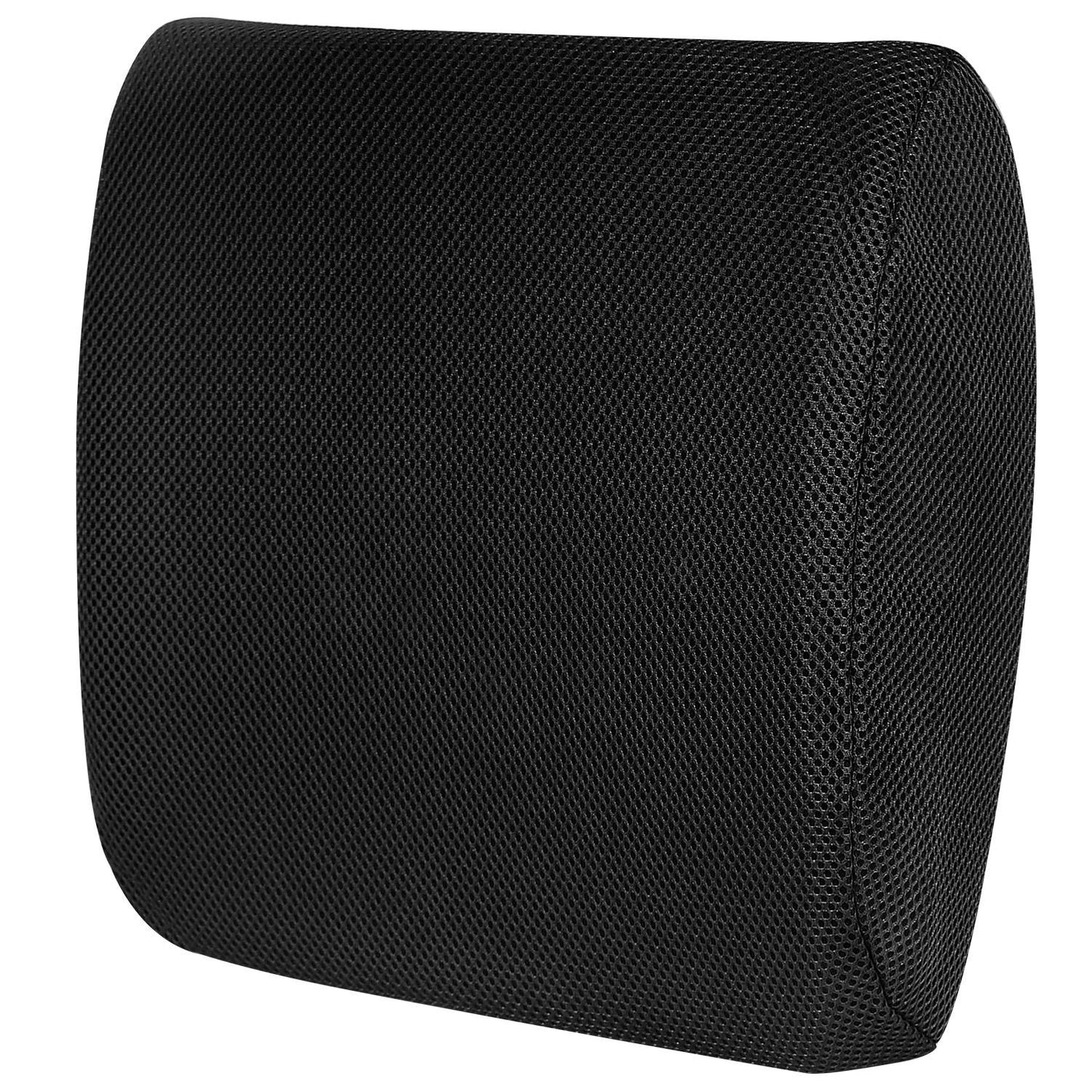 Lumbar Support Pillow Memory Foam Back Cushion with 3D Mesh Cover for Car