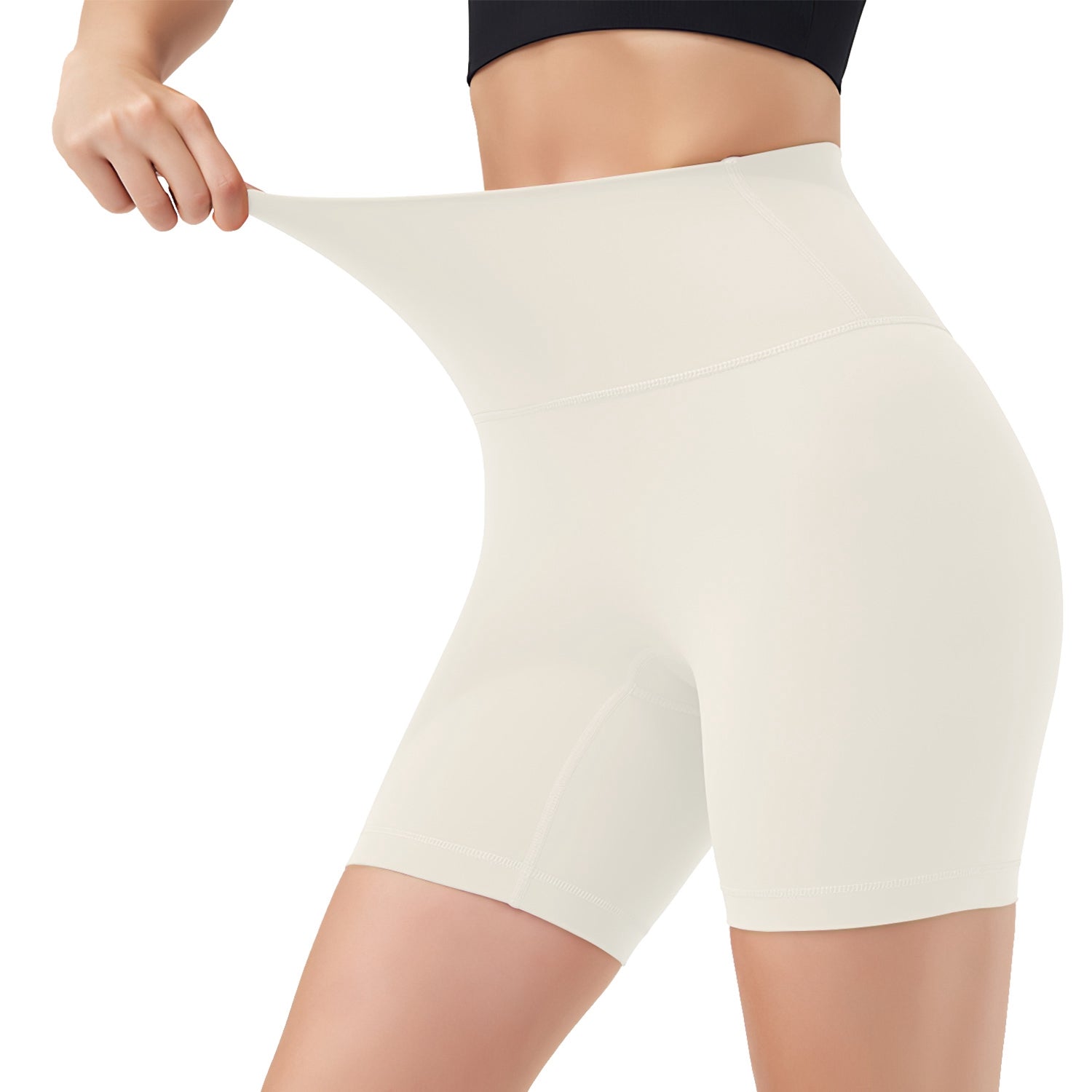 Women s High Waist Biker Shorts Tummy Control Pants Athletic Leggings Spandex