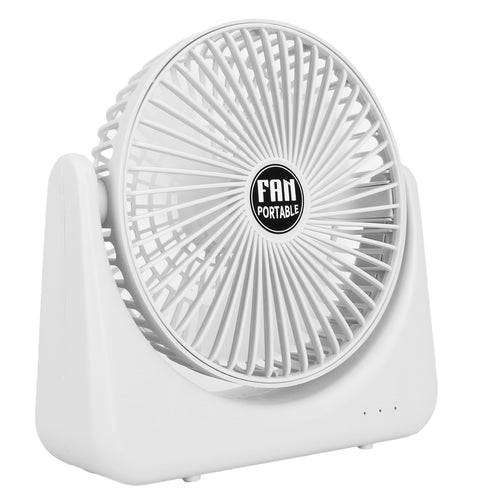 6.5in Desk Fan USB Powered 2 Speeds Table Cooling Fan Tilt Quiet Desktop Fa 9324
