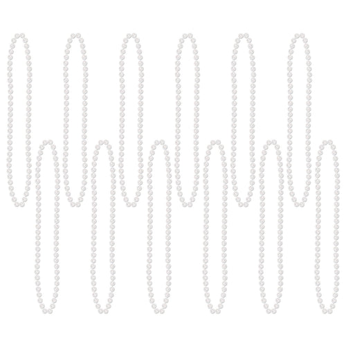 Beistle White Party Beads - General Occasion | Party Supply | Decoration