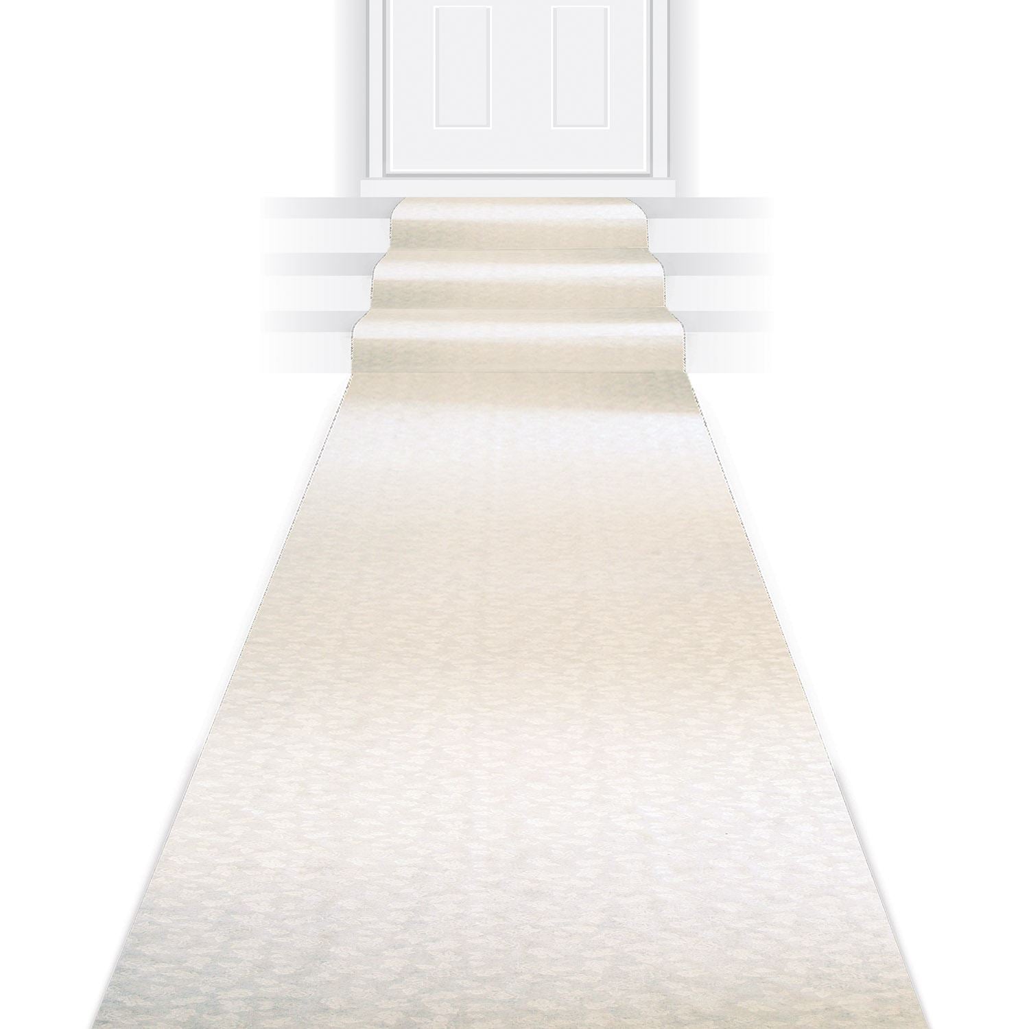 Beistle White Wedding Aisle Runner | Party Supply | Decoration