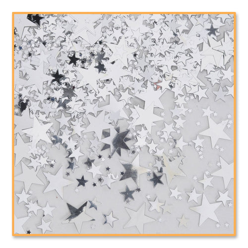 Beistle Silver Stars Confetti - General Occasion | Party Supply | Decoration