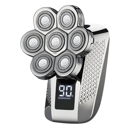 Head Shavers for Bald Men 5 In 1 7D Electric Rotary Razor Rechargeable Cordless