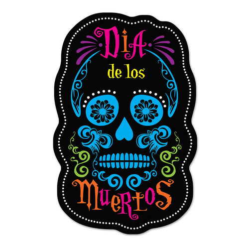 Beistle Day Of The Dead Sign Cutouts | Party Supply | Decoration