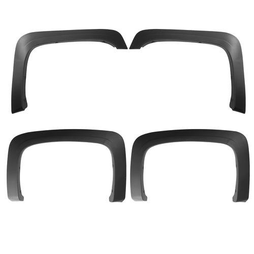 4PCS Wheel Rivet Fender Flares Pocket Style for 07-13 Chevy Silverado 1500
