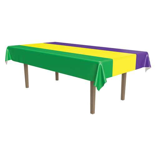 Beistle Mardi Gras Plastic Tablecover | Party Supply | Decoration