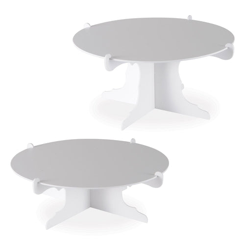 Beistle Cake Stands - White - General Occasion | Party Supply | Decoration