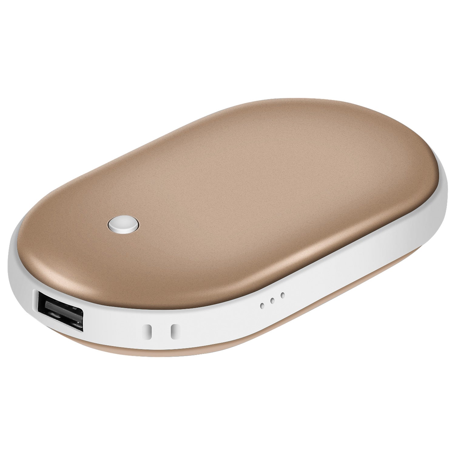 Portable Hand Warmer 5000mAh Power Bank Rechargeable Pocket Warmer Double-S 3985
