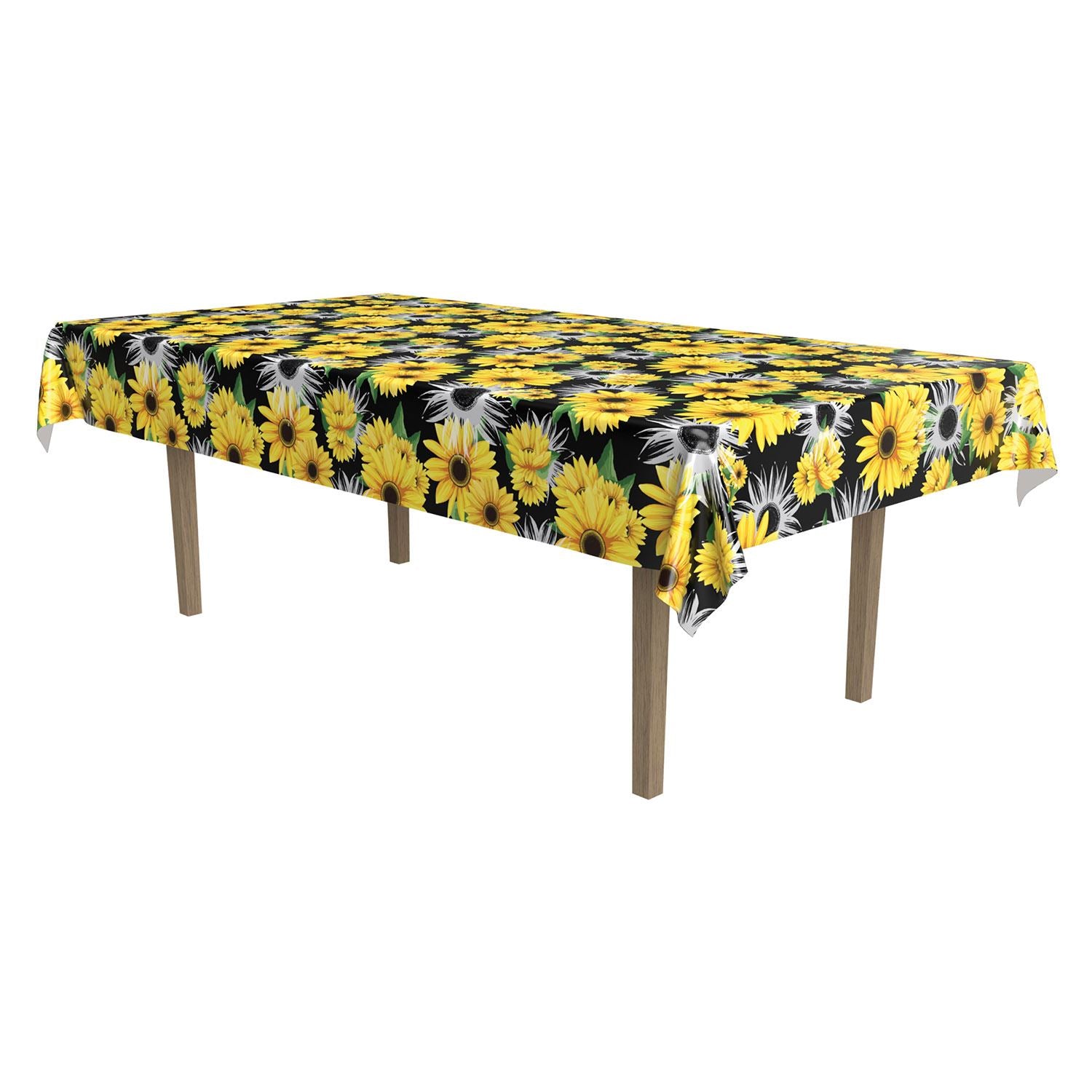 Beistle Sunflower Tablecover - Spring/Summer | Party Supply | Decoration