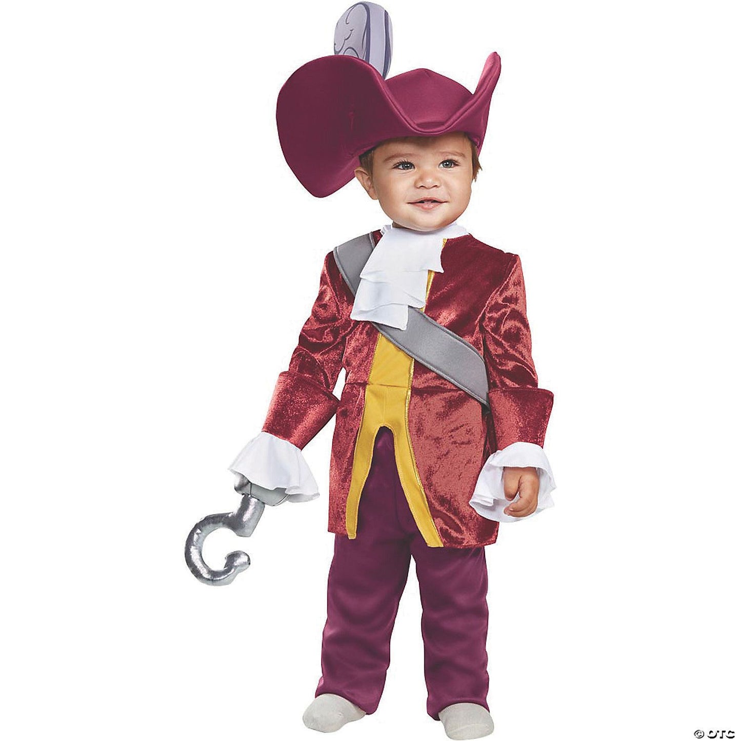 Boys Classic Peter Pan Captain Hook Costume - 12-18 Mo.