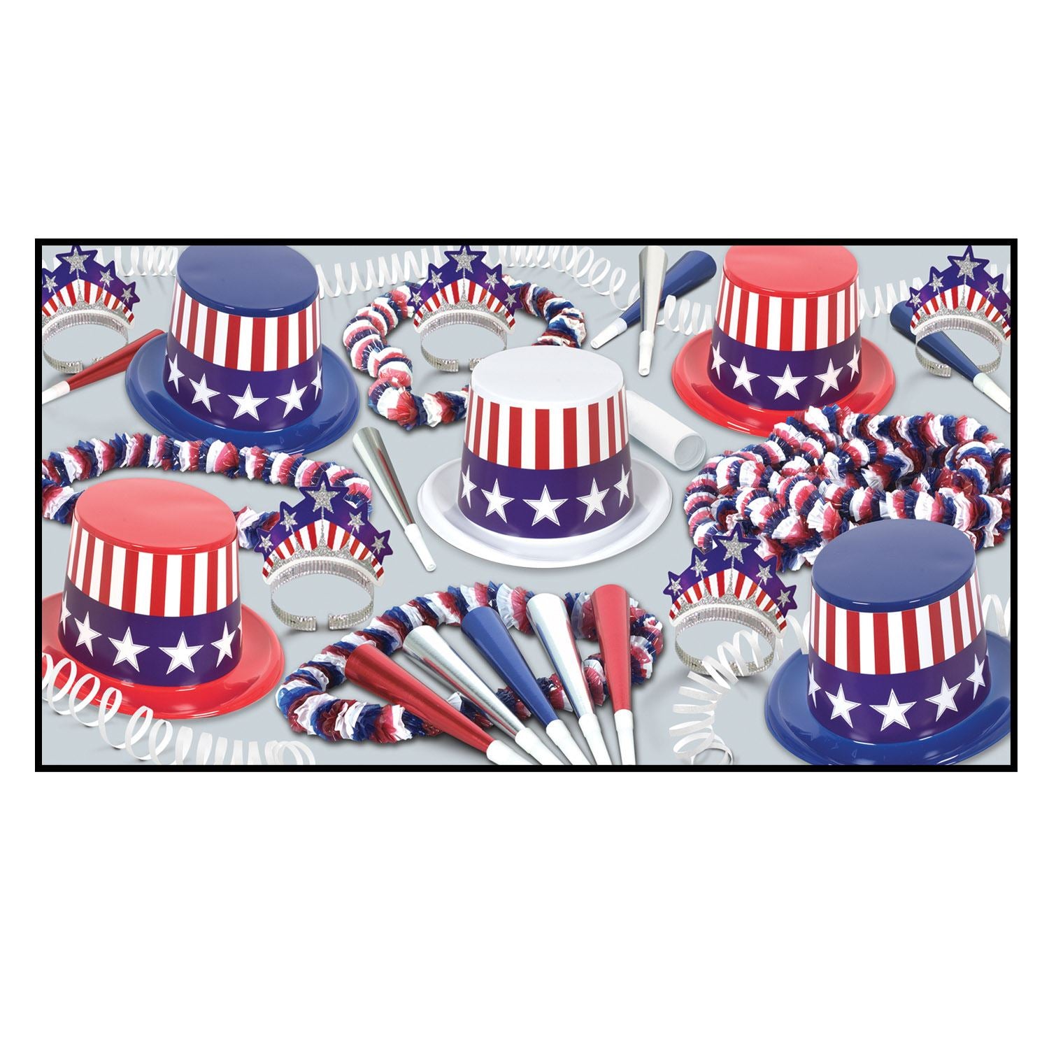 Spirit of America Party Assortment (For 50 People)