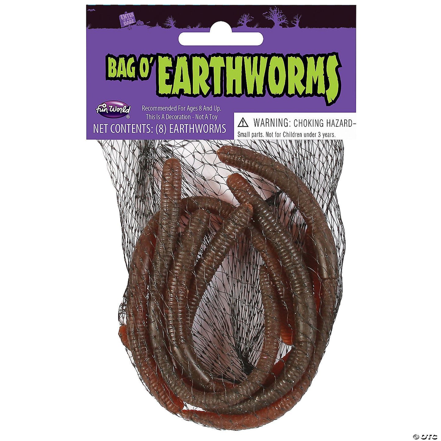 Worms In A Bag Decorations | Halloween Decoration