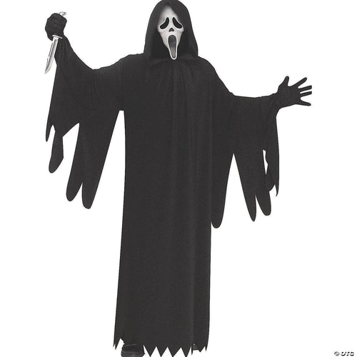 Adults Scream 25th Anniversary Ghostface Costume | Halloween Decoration