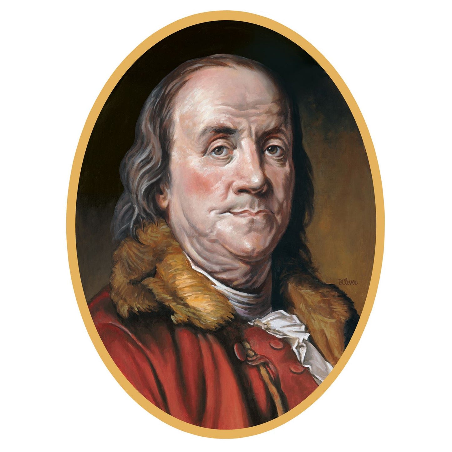 Beistle Ben Franklin Cutout - Educational | Party Supply | Decoration | Award