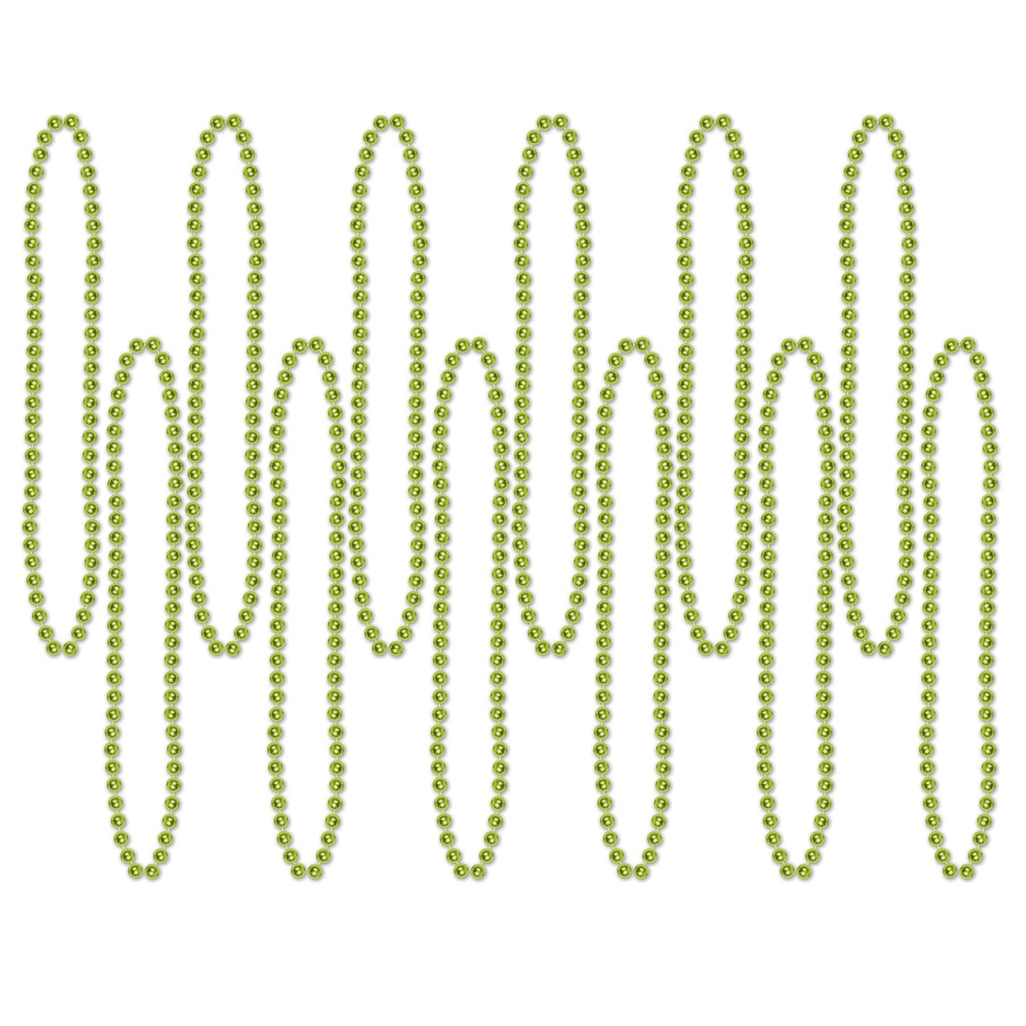 Beistle Lime Green Party Beads - General Occasion | Party Supply | Decoration