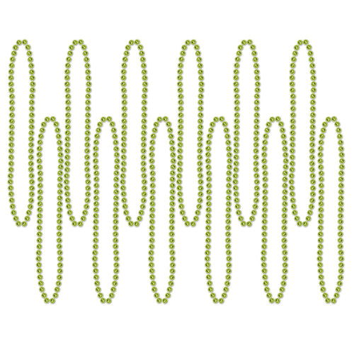 Beistle Lime Green Party Beads - General Occasion | Party Supply | Decoration