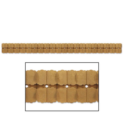 Beistle Kraft Paper Leaf Garland - Wedding | Party Supply | Decoration