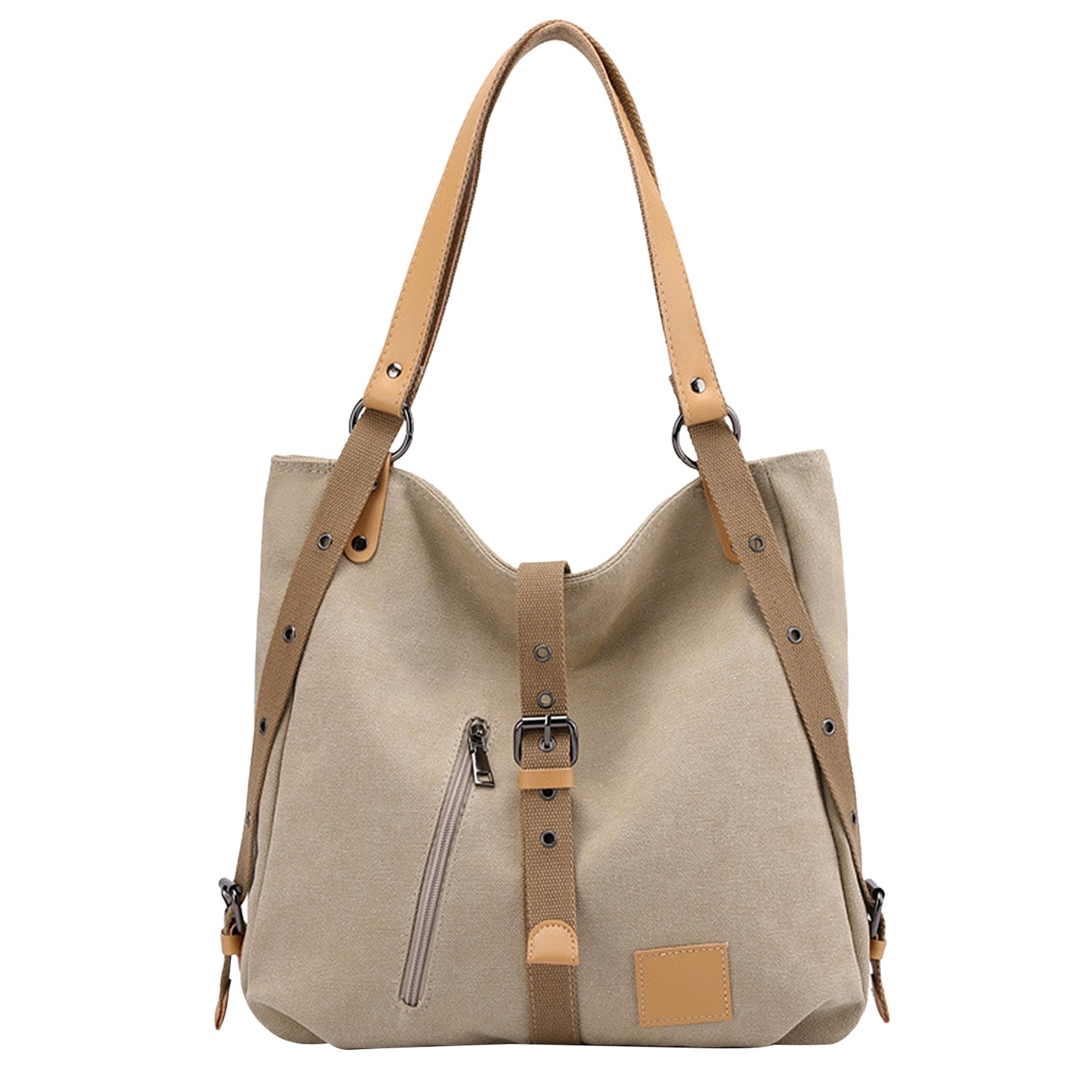 Ladies Canvas Tote Bag Multifunctional Purse Handbag Adjustable Shoulder