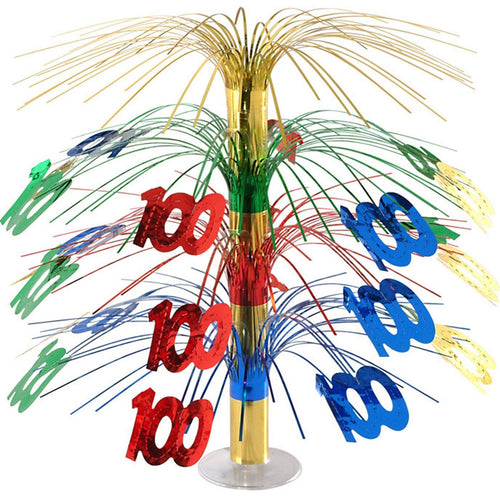 Beistle 100th Birthday Centerpiece - Birthday-Age Specific | Party Supply