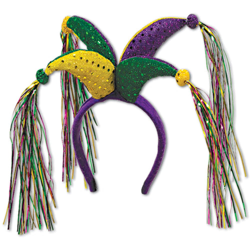 Beistle Mardi Gras Jester Headband | Party Supply | Decoration